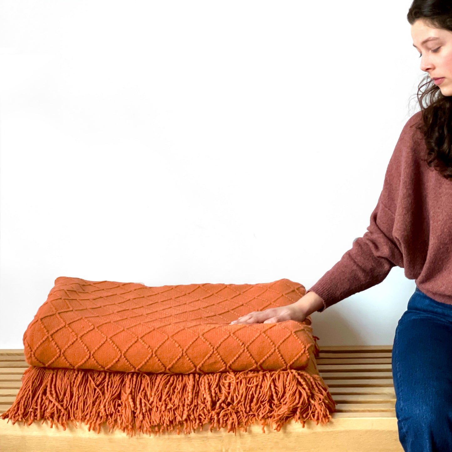 BOHEM Heated Sofa Blanket