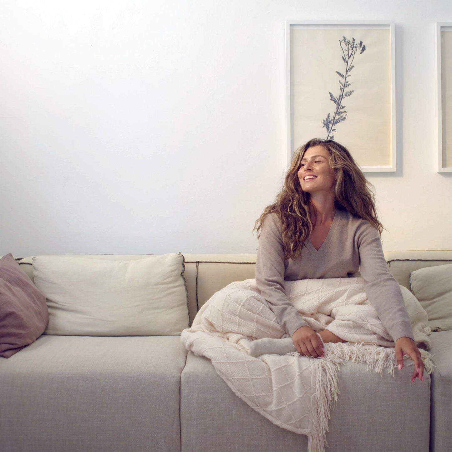 BOHEM Heated Sofa Blanket