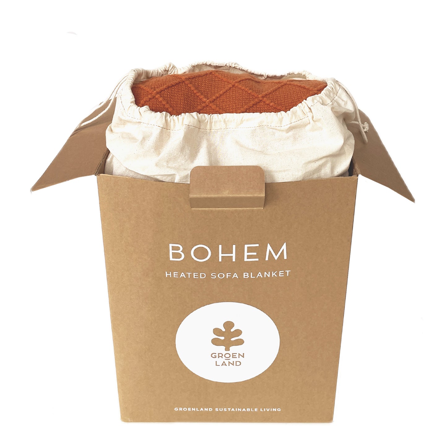 BOHEM Heated Sofa Blanket