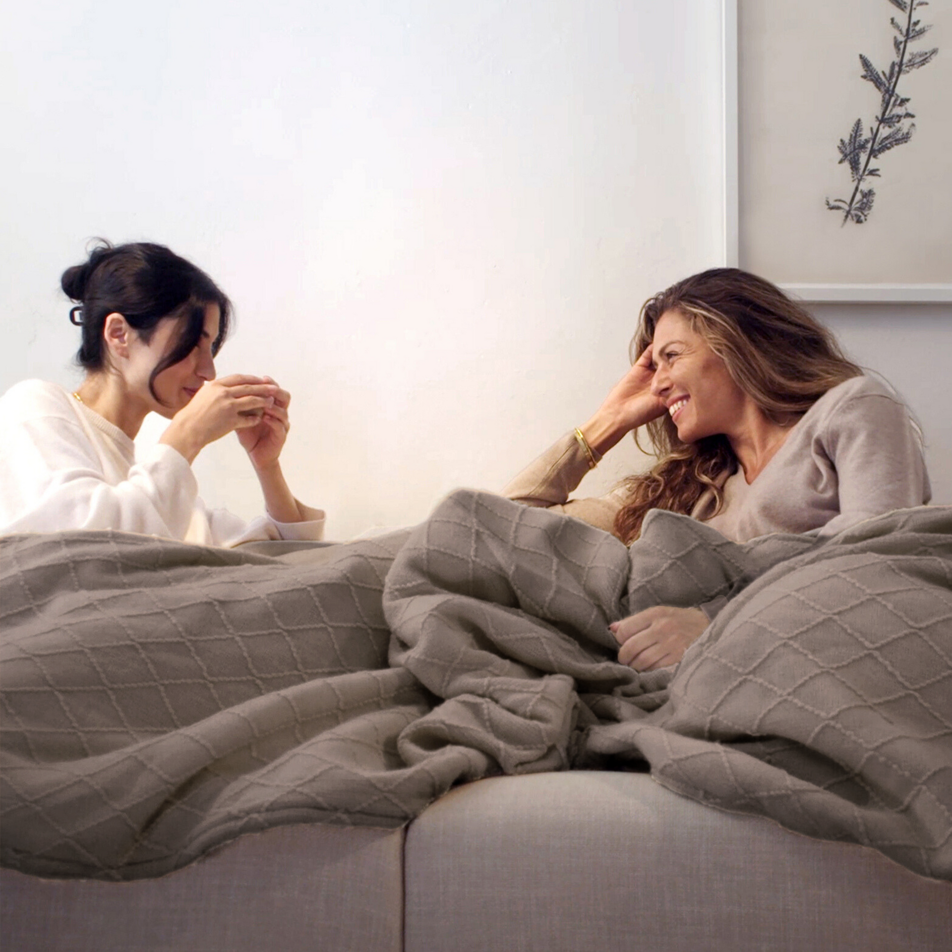 BOHEM Heated Blanket | Sustainable Heated Sofa Blanket by