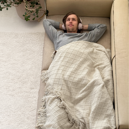 BOHEM Heated Sofa Blanket