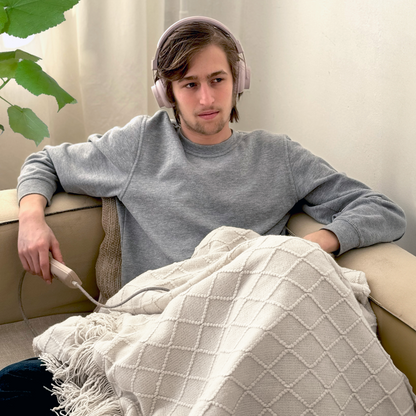 BOHEM Heated Sofa Blanket